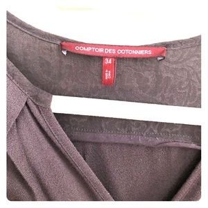 French crepe dress Size 34